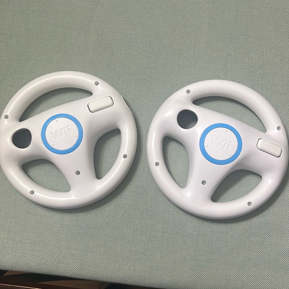 Wii race car steering wheels